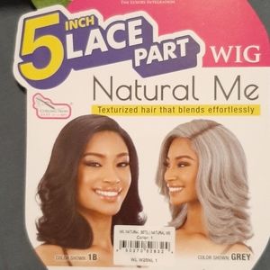 Black 5inch wig